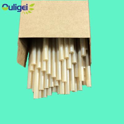 China Eco-Friendly Disposable 100% Biodegradable Products Drinking Straw Sugar Cane Straw for sale