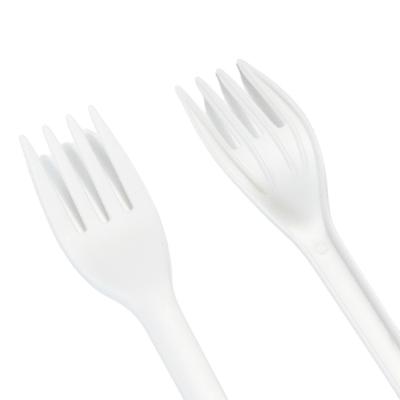 China Eco-Friendly Biodegradable Disposable Plastic Stocked Cutlery Set Eco-Friendly for sale