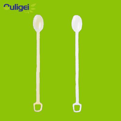 China Eco-Friendly Disposable Mini Corn Disposable Stocked Coffee Biodegradable High Quality Biodegradable Stirring Spoon for sale