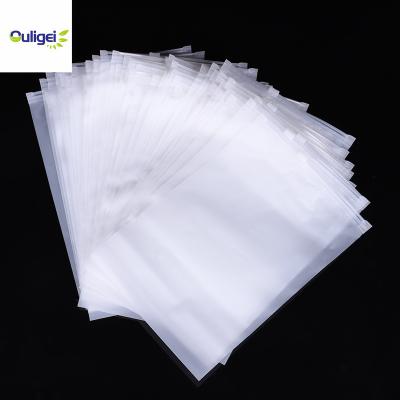 China Wholesale 100% BIODEGRADABLE custom logo frosted plastic bag clothes transparent self sealing zipper lock zipper bags for sale