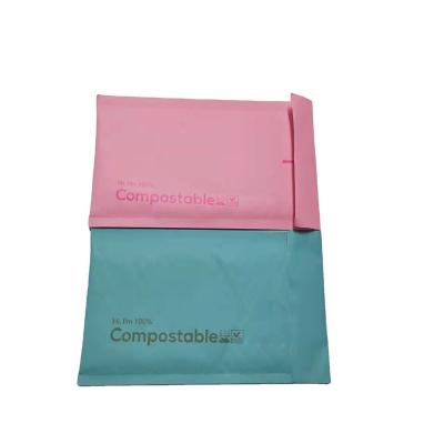 China 2022 Biodegradable Tearproof Resistant Waterproof Self Adhesive Sealing Mailing Bags Tear Strip Bubble Mailer Mailer Wholesale for sale