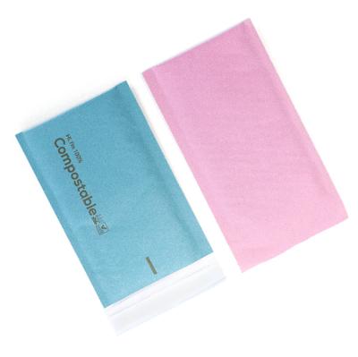 China Eco-friendly Waterproof Shockproof Mailing Bag Custom Printed Compostable Bubble Mailing Bags Express Envelope Bag for sale