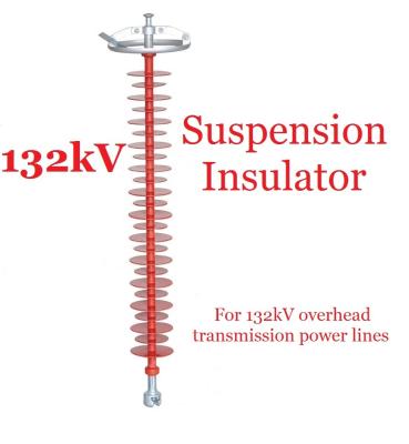 China 132kV Polymer Suspension Type Insulators Light Weight For Substations for sale