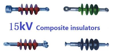 China 15kV Polymer Composite Suspension Insulator , ECR Core Rod Electric Line Insulators for sale