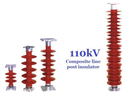 China 110 kV Polymer Line Post Type Insulator Safety For Power Substations for sale