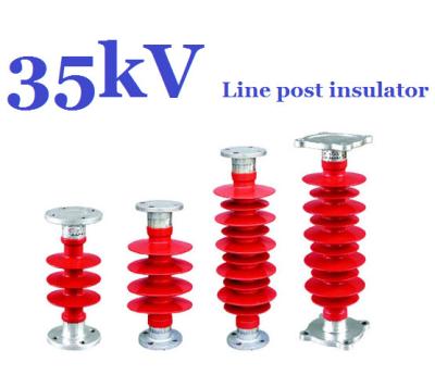 China 35kV Line Post Insulator Minimum Creepage Distance 1320mm For Substations for sale