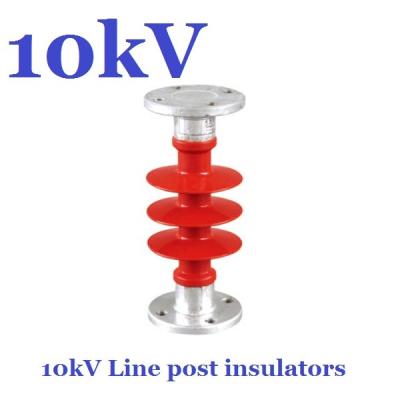 China ANSI 10 kV / 11 kV Post Insulator Creepage Distance 380mm For Substation for sale