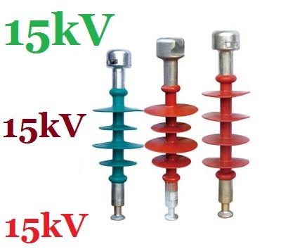 China 15kv Long Rod Transmission Insulators Creepage 750mm Custom Color for sale