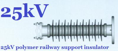 China 25 kV Railway Insulators , IEC 61109 Composite Polymer Insulator for sale