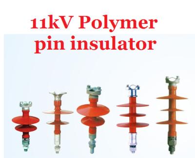 China Power Line Polymeric 11kv Pin Insulator IEC61109 High Flexibility for sale