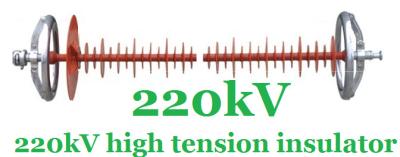 China Suspension Type High Tension Insulators 220kv IEC 61109 Standard For Power Line for sale