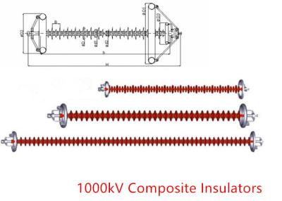 China 1000kV AC Overhead Line Insulators for Overhead Transmission Lines for sale