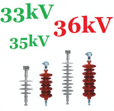 China 63kV / 66kV Silicone Rubber Insulator / Tension Insulator With ECR Core Rod for sale