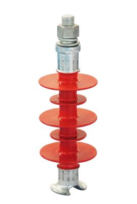 China FRP 11kV-36kV Composite polymer pin insulatorS for distribution lines with all color for sale