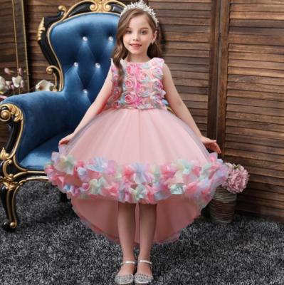 China JL00008 High Quality Children's Princess Dress Children's Breathable Girls Princess Performance Dress for sale