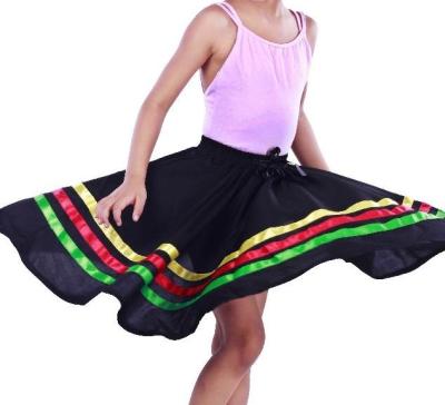 China Latin Jazz Dance Dress Skirt Ballet Party Kids Costume Girls Dance Skirts PR00006Girls Long for sale