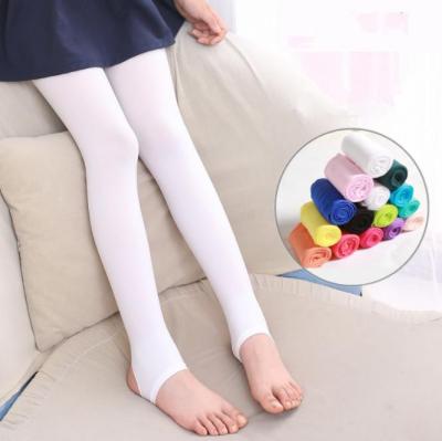 China TY00002 spring children's pantyhose breathable summer and autumn strirrup velvet strirruped dance tights girls silk wholesale for sale