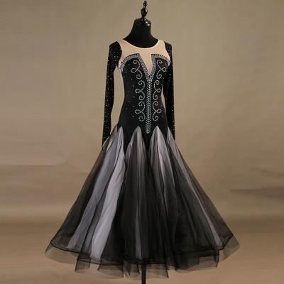 China ANTI-SHRINK Custom Size DB19052 Womens Ballroom Standard Dance Wear Competition Wear for sale