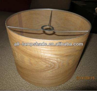 China REAL WOODEN DRUM SHADE IN MODERN STYLE for sale