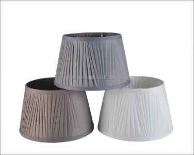 China Factory Price Modern Fabric Pleated Lampshade for sale