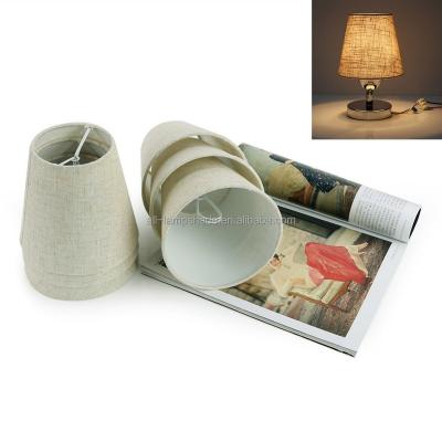 China Multi-colors Pattern Lamp Shades For Candle Crystal Chandelier Wall Lamp Droplight Fabric Shade for sale