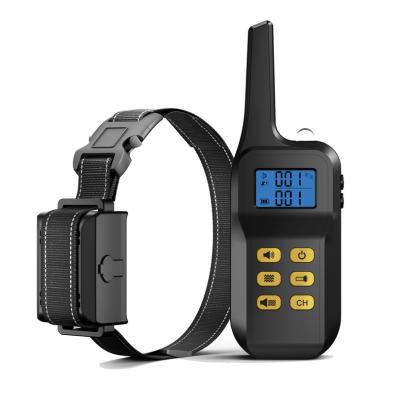 China Wholesale High Quality Vibration Shock Dog Training Waterproof Rechargeable Collar Viable With Outdoor for sale