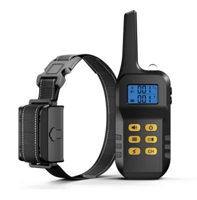 China Outdoor Viable Cost Effective Waterproof Dogs 3 Rechargeable Dog Training Shock Collar T720 FCC Amazone for sale