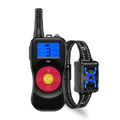 China Viable Spike Spray Dog Shock Collar Electronic Mode T501 Dog Training Collar With Remote Sample Available for sale