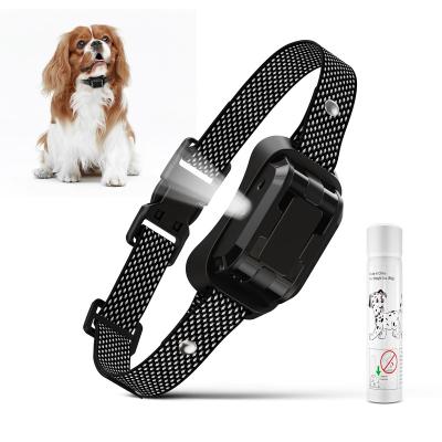 China Dog Spray Anti Bark Control Automatic Spray Bark Collar Plastic Safer Humanitarian Training Collar For L M S Dogs for sale