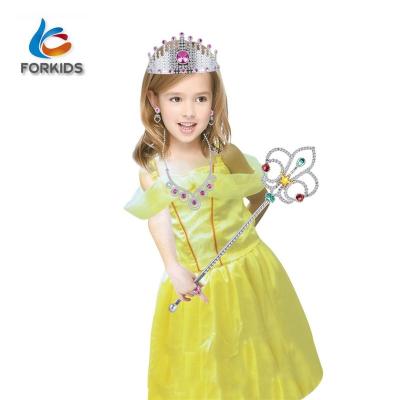 China Cinderella Belle Toys Girls Princess Dress Up Toy With Jewels for sale