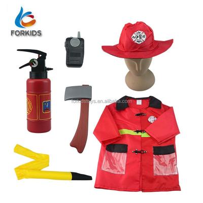 China Firefighter Toy Set 7pcs Fireman Toy Set for sale