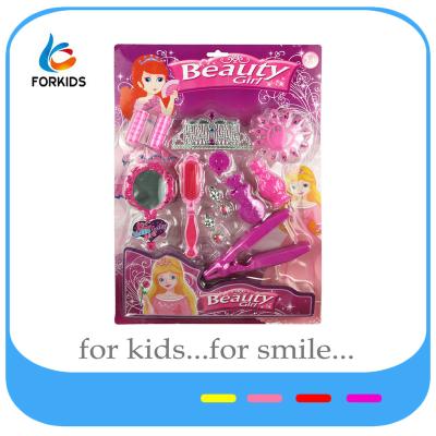 China 2 styles asst fashion design toys for girls hair beauty set toys, kids beauty salon for prechool play for sale