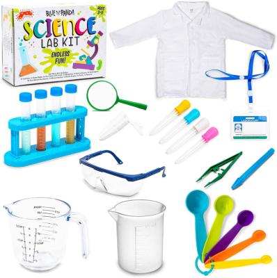 China Science Lab Kit Kids Science Lab Kit Dress Up Toys Kids Costume Scientist Costume For Boys Girls Science Experiment Role Play for sale