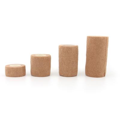 China High Elastic Skin Compression Bandage Self Adhesive Cohesive Elastic Conforming Wrap for sale