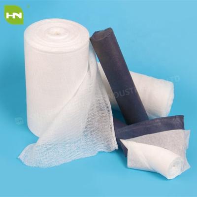 China Disposable Medical Surgical Absorbent Roll 100% Absorbent Cotton Gauze Cotton Bandage Soft White Cotton Gauze Roll for sale