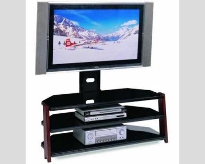 China Residential TV Media Stand Expresso Color Customizable Size Easy To Install , TV Table for sale