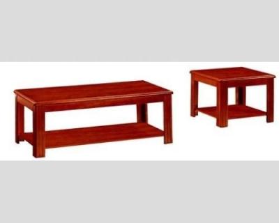 China Red Wood Color Furniture Table And Chairs , Table And Chair Set Fashion Design for sale