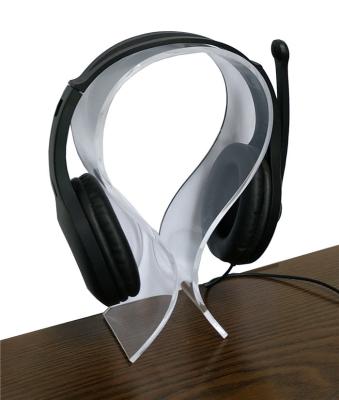 China OEM ODM Headphone Display Stand , HS-057 Headphone Display Rack Simple Structure for sale