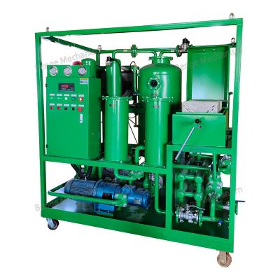 China Building Material Shops Integrate Lubricating Oil Vacuum Oil Purifier Plate and Frame Oil Purifier Degassing Dehydration PLC with Factory price for sale