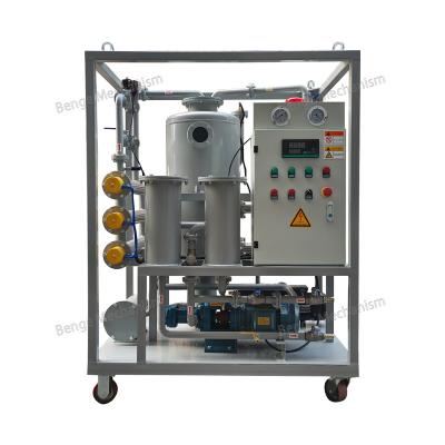 China Building Material Shops Hot Sale Oil Filter Machine Water/Gas/Impurities Remove Vacuum Transformer Oil Purifier Used  Oil Purifier Filtration Machine for sale