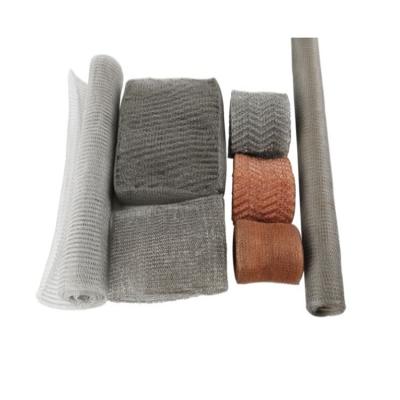 China Knitted Wire Type Compressed Knit Wire Mesh Ideal Solution for Heavy Duty Applications for sale