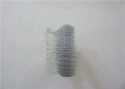 China 1mm Titanium Knitted Wire Mesh Filter 0.18mm Thickness Color Customized for sale