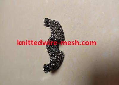 China Special Shaped W Shape Knitted Wire Mesh Gasket Stainless Steel 0.11mm for sale