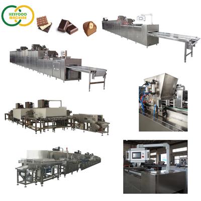 China Snack Factory Food Processing Line Chocolate Machine For Making Central Filled Chocolate for sale