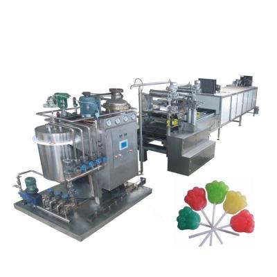 China Small Scale Food Processing Machinery Snacks Factory Lollipop Production Line Die Forming Machine for sale