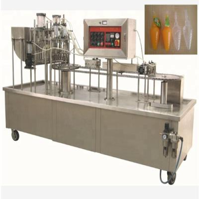 China Vegetable Processing Plant Versatile Automatic Ice Pop Filling Sealing Machine for sale