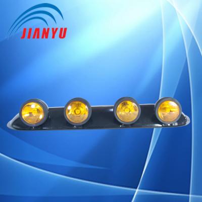 China Plastic super power LED roof lamp, top fog lamp with 4pcs 8W LED, CHINA fog lamp, JY2000 for sale