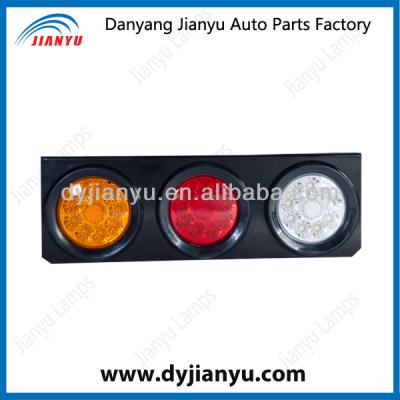 China Black metal-panit tail lights trailer, led trailer tail lights, led truck tail lights JY198 for sale