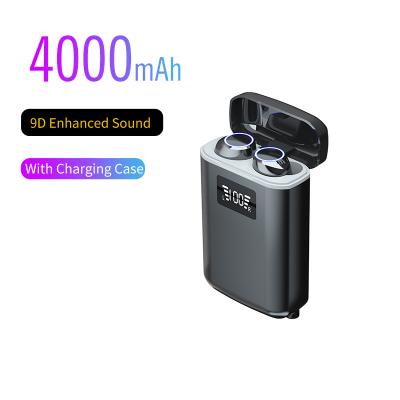 China TWS Wireless Speaker (True Wireless Stereo) Earbuds BT Portable 2 in 1 Mobile Charger Power Bank TWS Portable Wireless Earbuds for sale