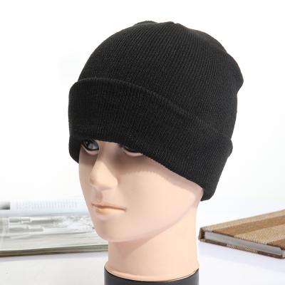 China New JOINT autumn and winter without eaves domed custom winter bowler knitted hat high quality knitted hat warm for sale